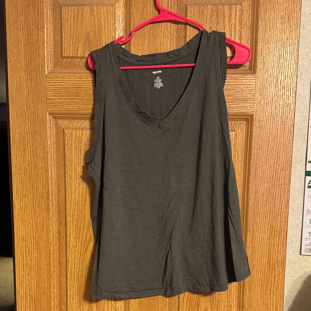 Sonoma Charcoal Gray Tank Top
